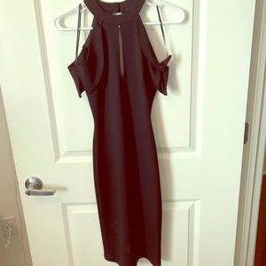 Black formal dress
